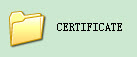 blu-ray certificate folder