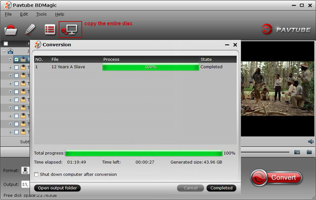 copy entire disc with pavtube bdmagic