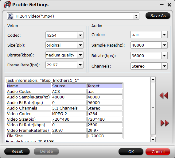 Image result for site:multipelife.com mp4 settings pavtube ultimate