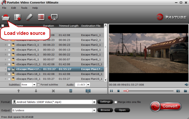 best video format for wi-drive load video