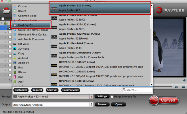 fcp x supported video format