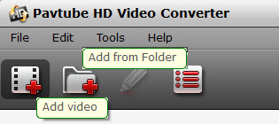 hd video converter add video folder