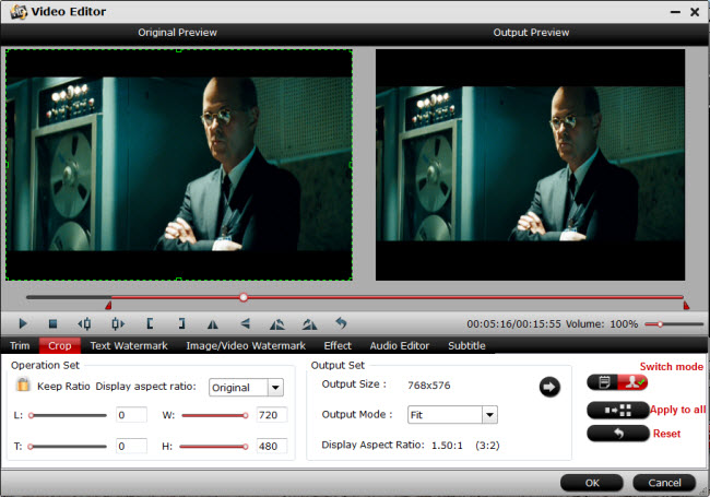 hd video converter crop unlock