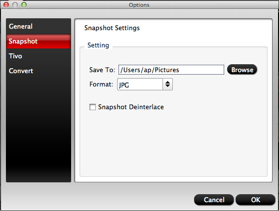 hd video converter mac snapshot