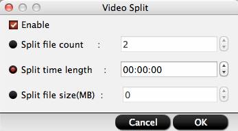 hd video converter mac video split