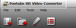 hd video converter title bar