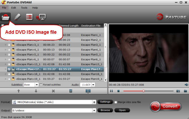 load dvd iso image file
