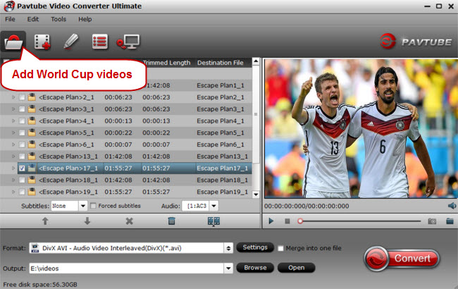 load world cup videos