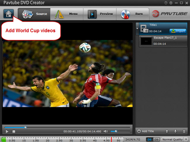 load world cup videos