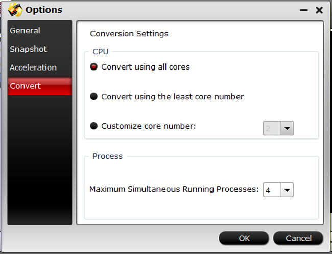 mts m2ts conversion settings