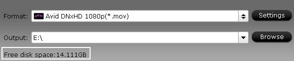 mts m2ts output status bar