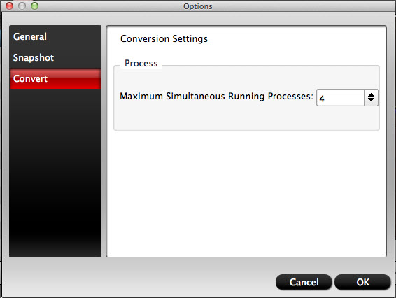 mxf converter mac conversion settings