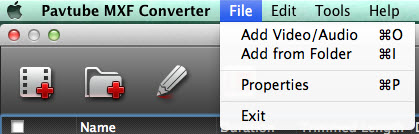 mxf converter mac file