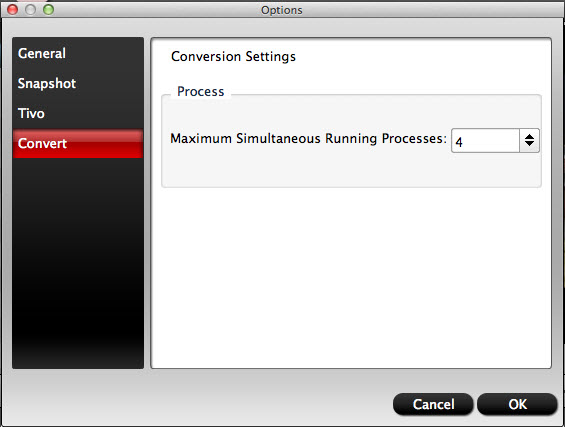 video converter mac conversion settings