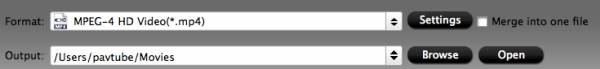video converter mac output folder