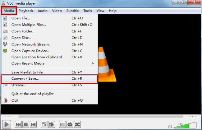 Convert AVCHD Files with VLC