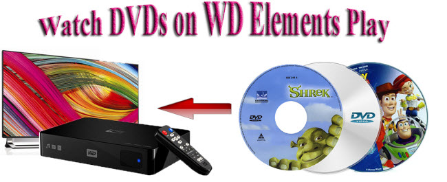 play dvd on wd elements play