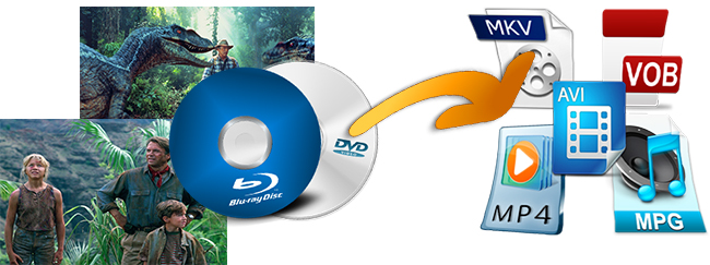 blu-ray dvd to mkv mp4