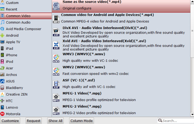 iTunes  M4V to MP4