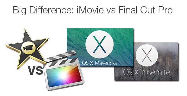 iMovie or FCP? Difference Between iMovie and Final Cut Pro