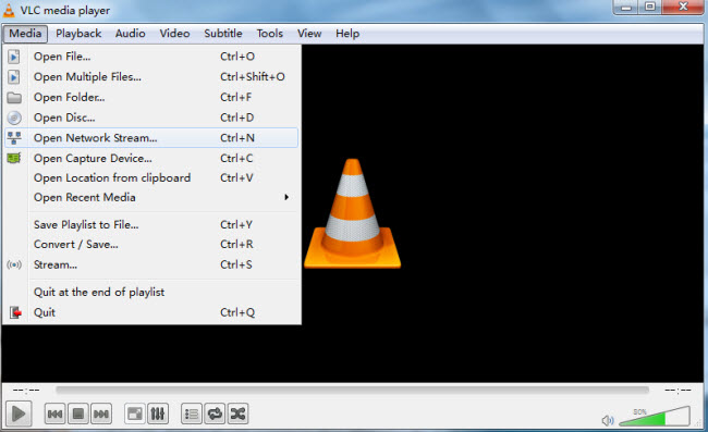 stream audio video with vlc
