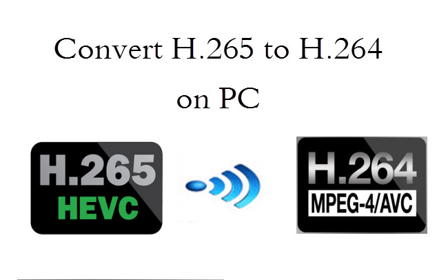 Encode H.265/HEVC videos to H.265 MP4 or H.264 MP4 