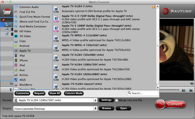 Output Apple TV 4 Dolby Digital Pass-through format