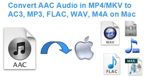 Convert AAC Audio to Play in VLC