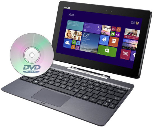 DVD To Asus Transformer Book T200