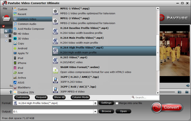 output-format-selection