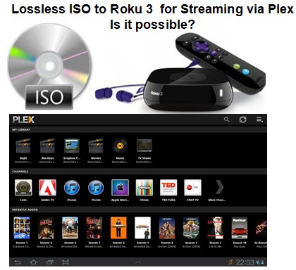 ISO to Roku 3 with Plex
