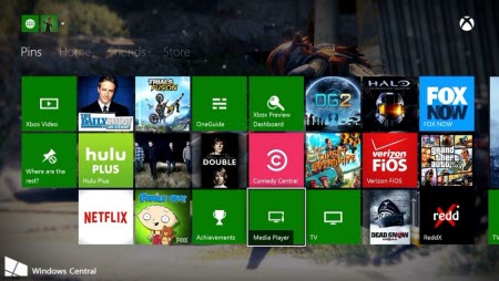 Stream media from PC to Xbox One