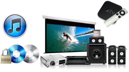 Watch iTunes movies on home theater system