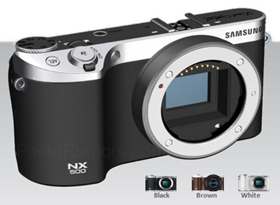 Samsung NX500 camera