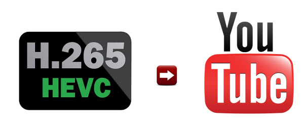Upload H.265 video to YouTube