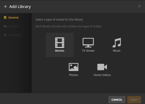 Add video to Plex Media Server