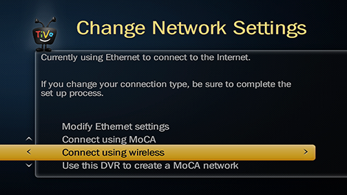 Connect to home network