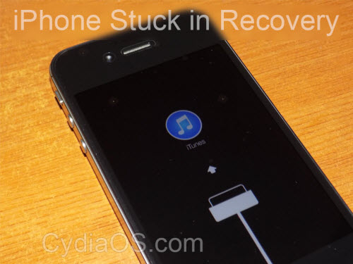 iPhone stuck in Recovery Mode