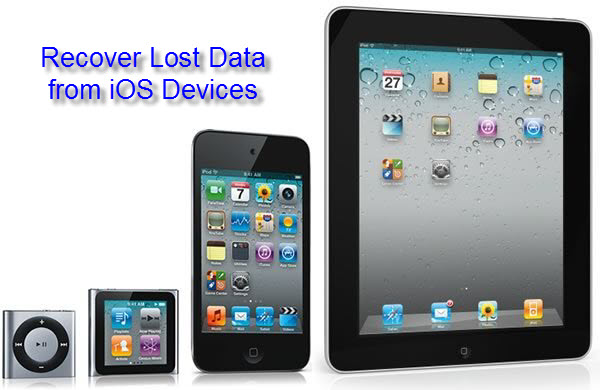 Recover lost data from iOS Devices