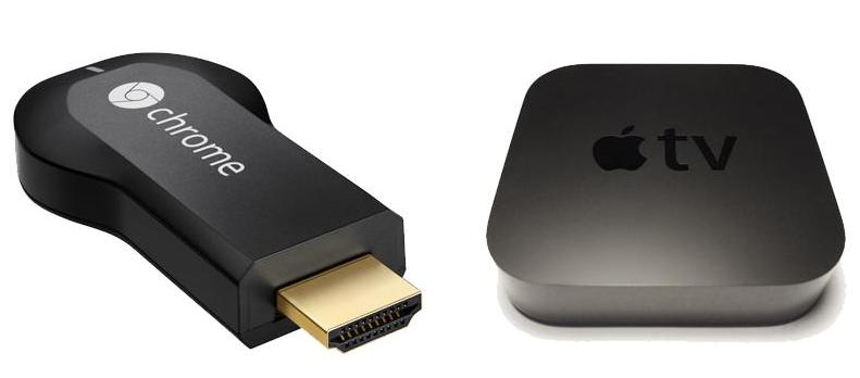 New Apple TV vs Google Chromecast