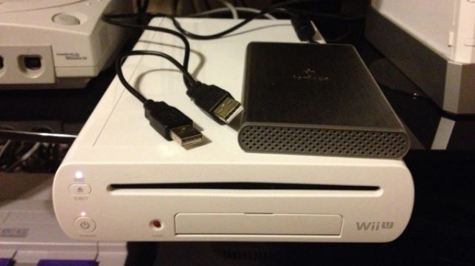 Connect USB hard drive to Wii U