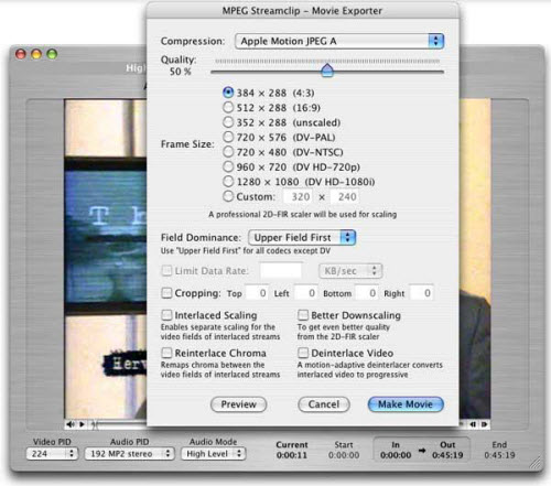 MPEG Streamclip for Mac