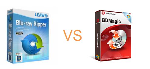 Comparison of Pavtube BDMagic and Leawo Blu-ray Ripper