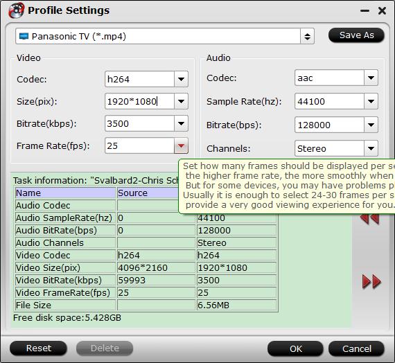 Image result for site:pavtube.com panasonic tv settings