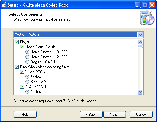 mpg codecs for windows media player