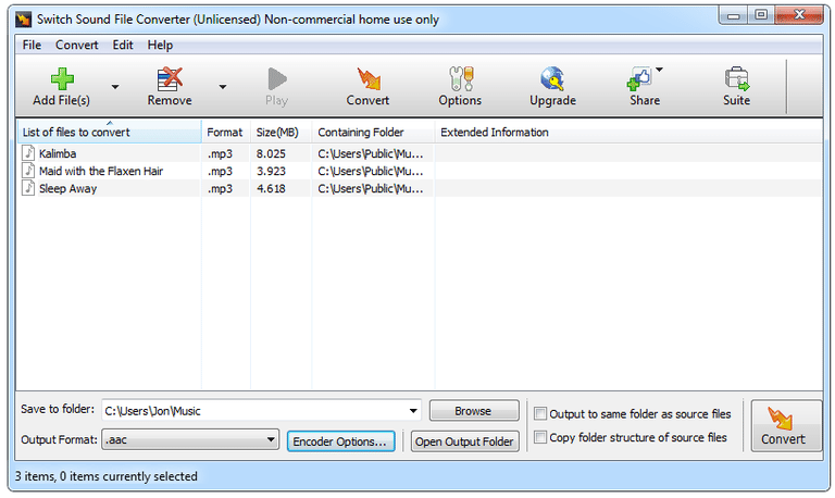 easy free convert flac to wav files