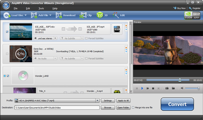 anymp4 video converter