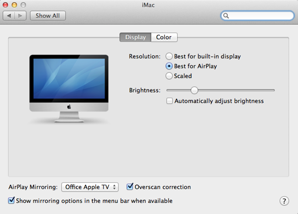 mac to apple tv