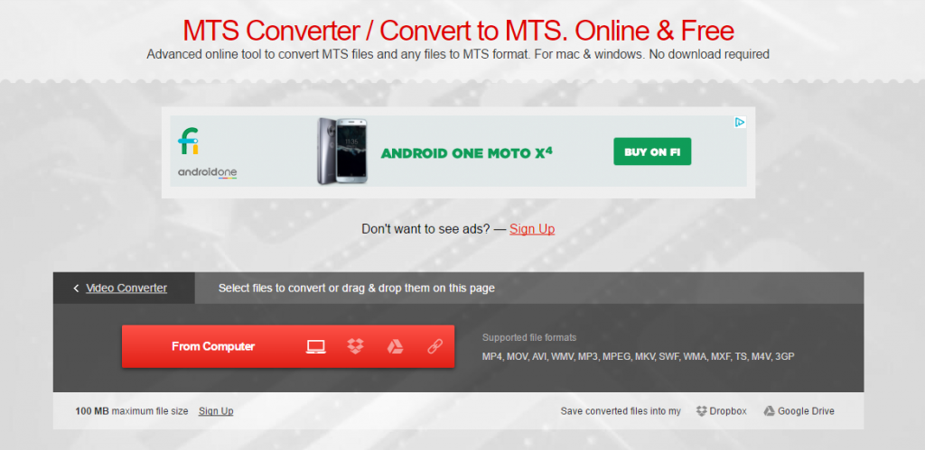 free mac mts file converter