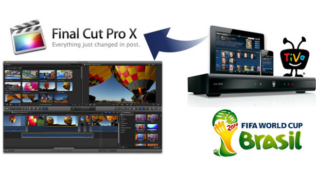 How to convert 2014 World Cup Tivo videos to FCP X for freely editing